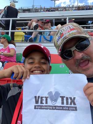 michael attended Daytona 500 - NASCAR Monster Energy Series on Feb 16th 2020 via VetTix 