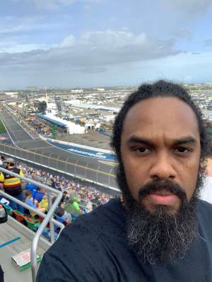 AJ attended Daytona 500 - NASCAR Monster Energy Series on Feb 16th 2020 via VetTix 
