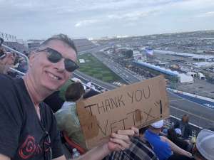 Michael attended Daytona 500 - NASCAR Monster Energy Series on Feb 16th 2020 via VetTix 