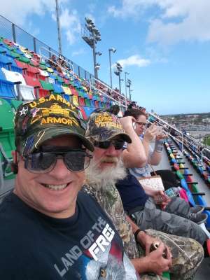 Mitchell attended Daytona 500 - NASCAR Monster Energy Series on Feb 16th 2020 via VetTix 