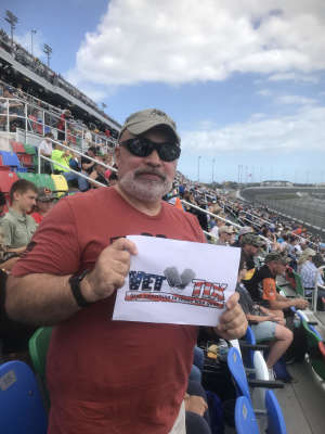 Guy attended Daytona 500 - NASCAR Monster Energy Series on Feb 16th 2020 via VetTix 