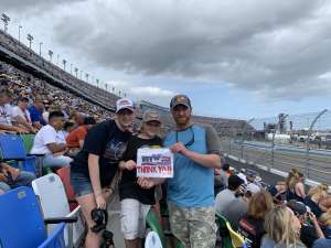Matthew attended Daytona 500 - NASCAR Monster Energy Series on Feb 16th 2020 via VetTix 