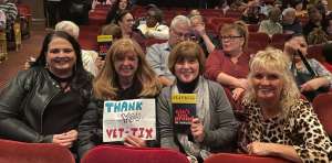 EDWARD attended Ain't Too Proud -the Life and Times of the Temptations on Feb 11th 2020 via VetTix 