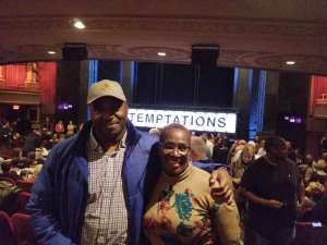 myron attended Ain't Too Proud -the Life and Times of the Temptations on Feb 11th 2020 via VetTix 