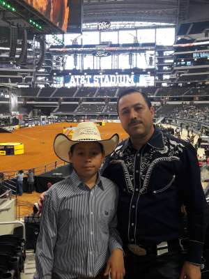 AMADEO attended Winstar World Casino and Resort PBR Global Cup USA Presented by Monster Energy on Feb 16th 2020 via VetTix 