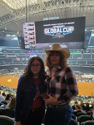 Efren attended Winstar World Casino and Resort PBR Global Cup USA Presented by Monster Energy on Feb 16th 2020 via VetTix 
