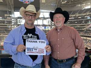 James attended Winstar World Casino and Resort PBR Global Cup USA Presented by Monster Energy on Feb 16th 2020 via VetTix 