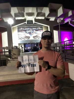 Dondy attended Lou Gramm With Asia on Feb 29th 2020 via VetTix 