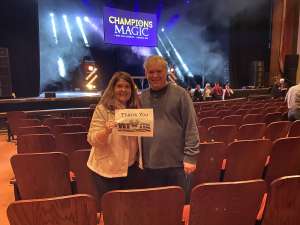 Paul attended Champions of Magic - 5 World Class Illusionists 1 Incredible Show on Feb 23rd 2020 via VetTix 