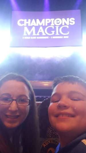 Rebecca attended Champions of Magic - 5 World Class Illusionists 1 Incredible Show on Feb 23rd 2020 via VetTix 