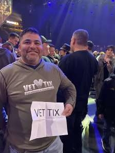 William attended Kiss: End of the Road World Tour on Feb 24th 2020 via VetTix 