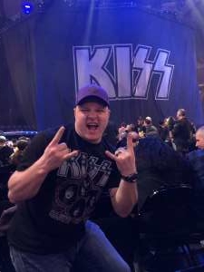 Quincy attended Kiss: End of the Road World Tour on Feb 24th 2020 via VetTix 