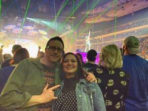 Brian attended Kiss: End of the Road World Tour on Feb 24th 2020 via VetTix 