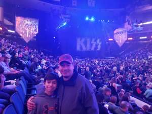 Gabe attended Kiss: End of the Road World Tour on Feb 24th 2020 via VetTix 