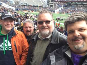 Gregory attended Seattle Dragons vs. Dallas Renegades - XFL on Feb 22nd 2020 via VetTix 