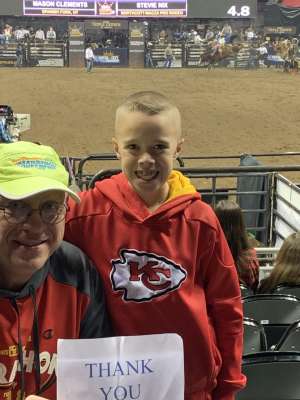 Dave USAF attended WCRA Royal City Roundup Presented by PBR on Feb 28th 2020 via VetTix 
