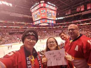 Andres attended Florida Panthers vs. Calgary Flames - NHL on Mar 1st 2020 via VetTix 