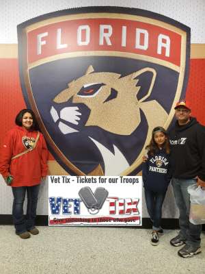 Will attended Florida Panthers vs. Calgary Flames - NHL on Mar 1st 2020 via VetTix 