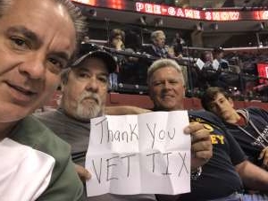 Miguel attended Florida Panthers vs. Calgary Flames - NHL on Mar 1st 2020 via VetTix 