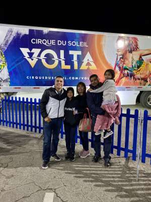 Ricardo attended Cirque Du Soleil: Volta on Feb 26th 2020 via VetTix 