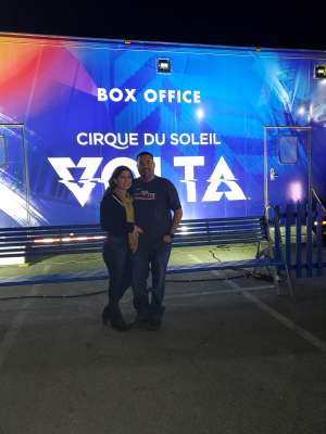 Richard attended Cirque Du Soleil: Volta on Feb 26th 2020 via VetTix 