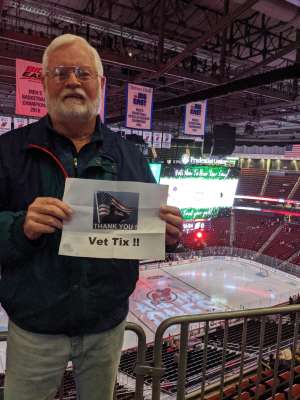 Gary Schmidt attended New Jersey Devils vs. St. Louis Blues - NHL on Mar 6th 2020 via VetTix 