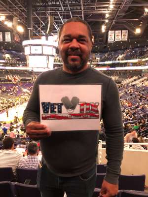 TJ attended Phoenix Suns vs. LA Clippers - NBA on Feb 26th 2020 via VetTix 