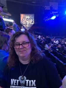 Marjory attended Kiss: End of the Road World Tour on Feb 25th 2020 via VetTix 