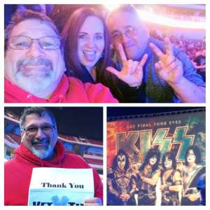 mark attended Kiss: End of the Road World Tour on Feb 25th 2020 via VetTix 