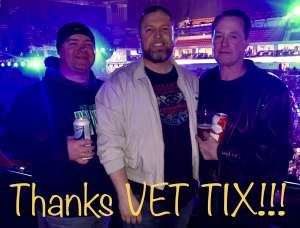 Chuck attended Kiss: End of the Road World Tour on Feb 25th 2020 via VetTix 