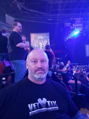 Chad attended Kiss: End of the Road World Tour on Feb 25th 2020 via VetTix 