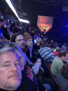 Richard attended Kiss: End of the Road World Tour on Feb 25th 2020 via VetTix 