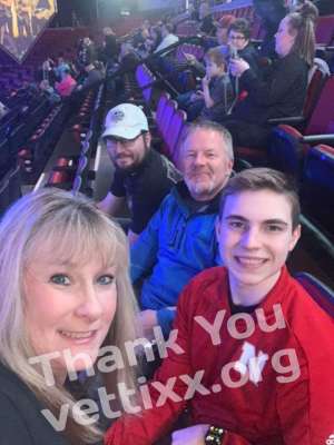 George Omer attended Kiss: End of the Road World Tour on Feb 25th 2020 via VetTix 