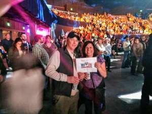 Lisa attended Justin Moore & Tracy Lawrence on Mar 6th 2020 via VetTix 