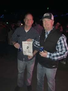 David Collins attended Justin Moore & Tracy Lawrence on Mar 6th 2020 via VetTix 