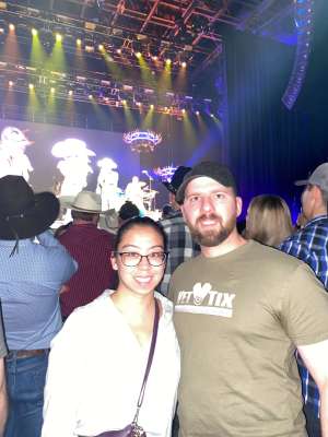 Travis Boroff attended Justin Moore & Tracy Lawrence on Mar 6th 2020 via VetTix 