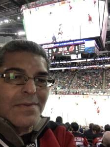 Ricardo  attended New Jersey Devils vs. Pittsburgh Penguins - NHL on Mar 10th 2020 via VetTix 