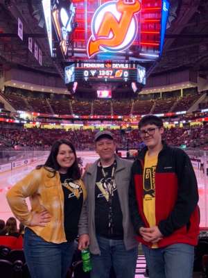 Geoff S. attended New Jersey Devils vs. Pittsburgh Penguins - NHL on Mar 10th 2020 via VetTix 