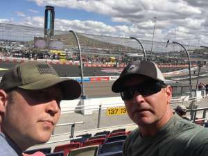 Todd attended Fanshield 500 - Phoenix Raceway on Mar 8th 2020 via VetTix 