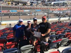 Thomas attended Fanshield 500 - Phoenix Raceway on Mar 8th 2020 via VetTix 