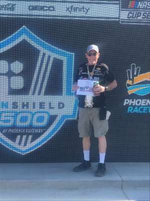 RAY Sullivan attended Fanshield 500 - Phoenix Raceway on Mar 8th 2020 via VetTix 
