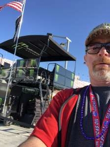 Chuck attended Fanshield 500 - Phoenix Raceway on Mar 8th 2020 via VetTix 