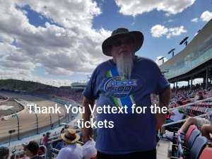 Noel attended Fanshield 500 - Phoenix Raceway on Mar 8th 2020 via VetTix 