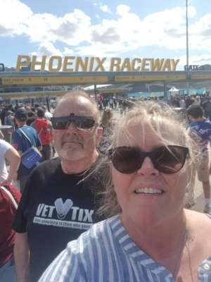 Ted harris attended Fanshield 500 - Phoenix Raceway on Mar 8th 2020 via VetTix 