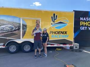Justin attended Fanshield 500 - Phoenix Raceway on Mar 8th 2020 via VetTix 