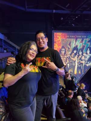 GMG3 Richard Ponce  attended KISS: End of the Road World Tour on Mar 2nd 2020 via VetTix 