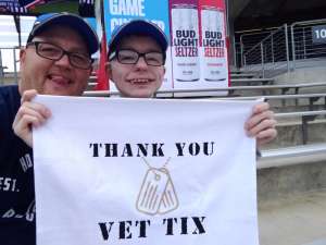 Tom attended Houston Roughnecks vs. Seattle Dragons - XFL on Mar 7th 2020 via VetTix 
