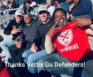 Casey attended DC Defenders vs. St. Louis Battlehawks - XFL on Mar 8th 2020 via VetTix 