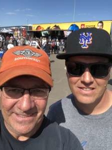 Ron Hust attended Fanshield 500 - KB100 Kurt Busch Fan Appreciation Tickets - NASCAR Cup Series on Mar 8th 2020 via VetTix 