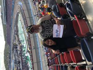 Louis Matamoros attended Fanshield 500 - KB100 Kurt Busch Fan Appreciation Tickets - NASCAR Cup Series on Mar 8th 2020 via VetTix 